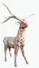  Product image 1 of the product “Standing Deer, the horns can be removed. About 120cm length and 140cm height . ”